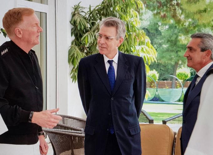 Γ.Χατζημάρκος: Συνάντηση με τον Πρέσβη των Ηνωμένων Πολιτειών Geoffrey Pyatt και τον Ναύαρχο James G. Foggo III