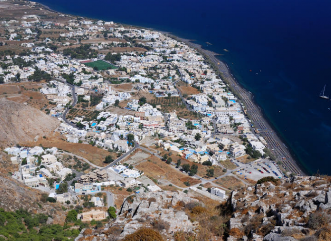 Δήμος Θήρας: Κατάθεση αιτήσεων για απευθείας εκμίσθωση τμημάτων αιγιαλού-παραλίας στο Δήμο Θήρας