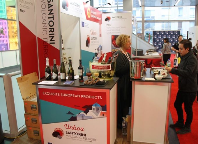 «Μαγνήτης» τα προϊόντα της Santo Wines για τους Καναδούς.