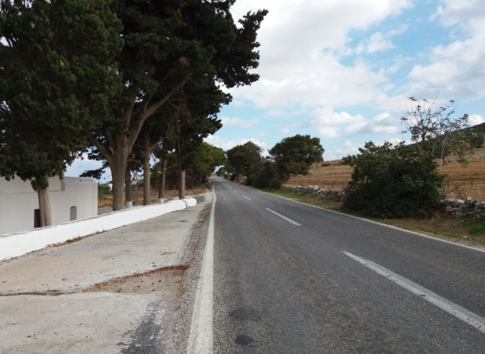 Συντήρηση οδικού δικτύου Πάρου – Αντιπάρου, από την Περιφέρεια Νοτίου Αιγαίου