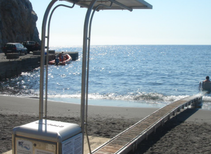 Μεγάλη προσοχή στο σύστημα αυτόνομης πρόσβασης για ΑμεΑ στην παραλία της Περίσσας