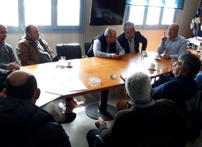 Συνάντηση Δημάρχου Θήρας με φορείς για την εξεύρεση στέγης για τα άτομα που θα στελεχώσουν ΑΤ & Λιμεναρχείο
