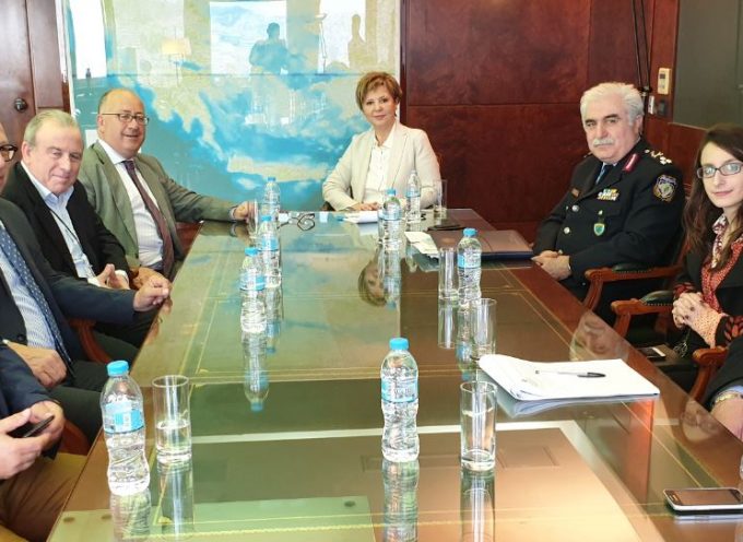 Ο Γ. Λεονταρίτης για τη συνάντηση με την Υπουργό Προστασίας του Πολίτη Όλγα Γεροβασίλη