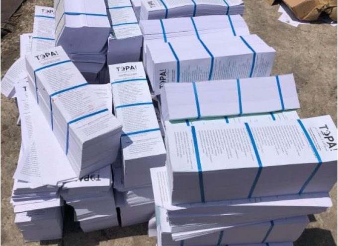 Στην ανακύκλωση τα 70.000 ψηφοδέλτια του Συνδυασμού «ΤΩΡΑ! Για τη Σαντορίνη & τη Θηρασιά»