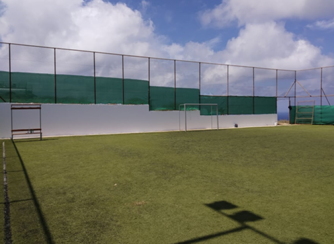 ΔΑΠΠΟΣ: Ανακαινισμένο και ασφαλές παραδόθηκε το γήπεδο στη Θηρασιά