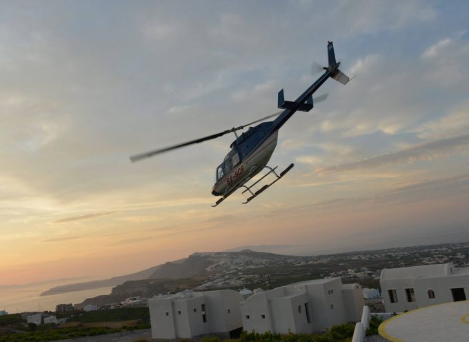 Πάσχα: Με ελικόπτερα και σκάφη σχεδιάζουν «απόδραση» σε Μύκονο και Σαντορίνη