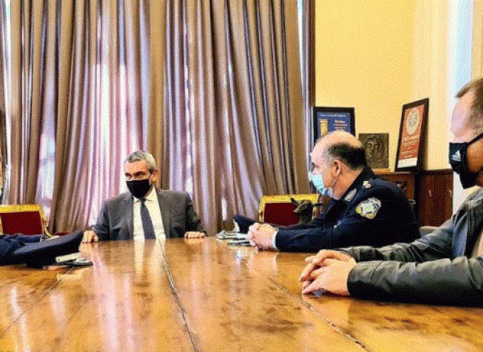 Συνεργασία του Περιφερειάρχη με τον νέο Περιφερειακό Αστυνομικό Διευθυντή Νοτίου Αιγαίου, Υποστράτηγο Εμμανουήλ Δουρβετάκη