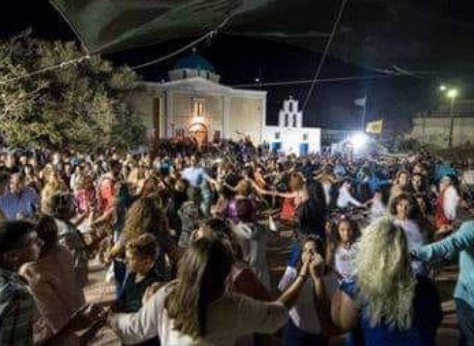 Χωρίς μουσική και χορευτικά η γιορτή στην Παναγιά την Κοίμηση