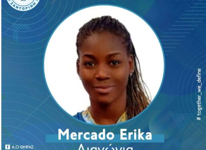 Με την Έρικα Μερκάδο στη θέση της διαγωνίου θα αγωνίζεται στο νέο πρωτάθλημα της Volley League Γυναικών ο ΑΟ Θήρας.
