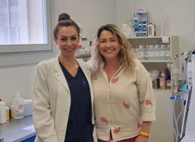 Γενικό Νοσοκομείο Σαντορίνης: Με χαρά υποδεχτήκαμε εχθές την Αναισθησιολόγο του νοσοκομείου μας