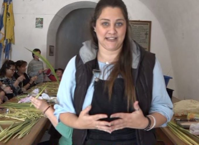Η Γεωργία Δίελα φτιάχνει Βάγια με τις Βοθωνιάτισσες (βίντεο)