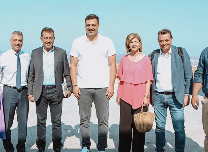 Στην Πάρο και την Αντίπαρο ο Γιάννης Βρούτσης με τον Κικίλια