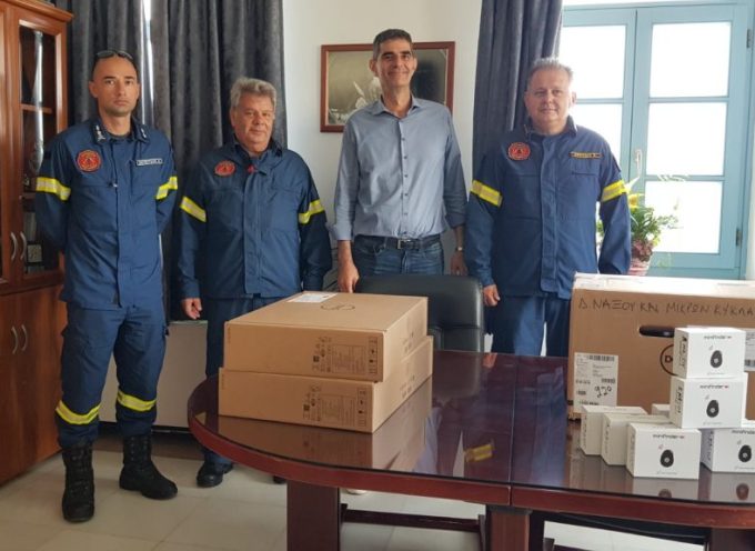 Νάξος: Παραδόθηκε στον Δήμο το Ολοκληρωμένο Σύστημα Διαχείρισης Στόλου Οχημάτων GPS