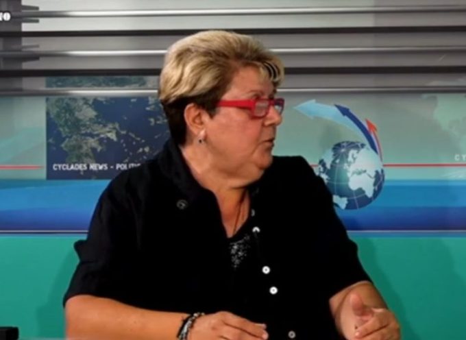 Η Πόπη Καρρά Υποψήφια Τοπική Σύμβουλος Οίας με το ΤΩΡΑ του Μ.Ορφανού στο Volcano tv