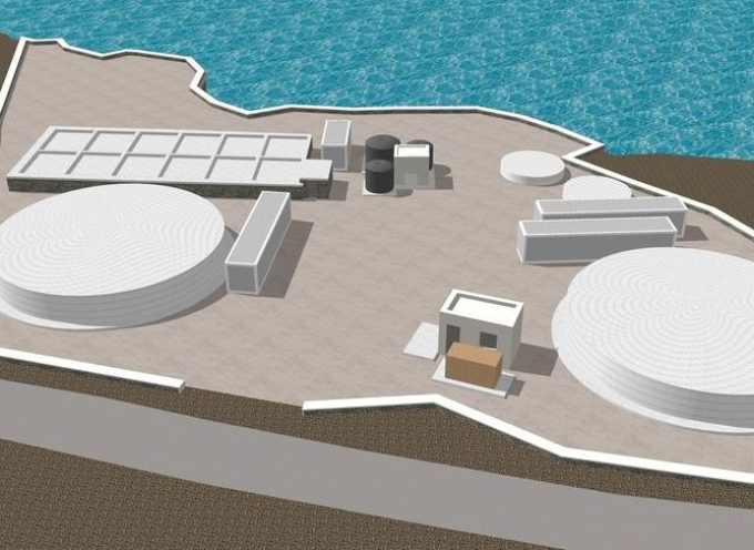 Προχωράει με γοργούς ρυθμούς και το επόμενο έτος η νέα μονάδα αφαλάτωσης θα βρίσκεται σε λειτουργία στην νήσο Θηρασία.