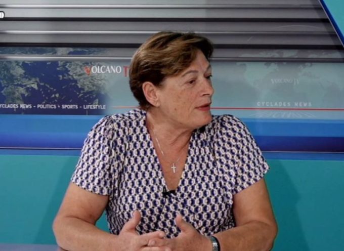 H Μαρία Αργυρού στην πρώτη μετεκλογική της συνέντευξη στο Volcano tv.