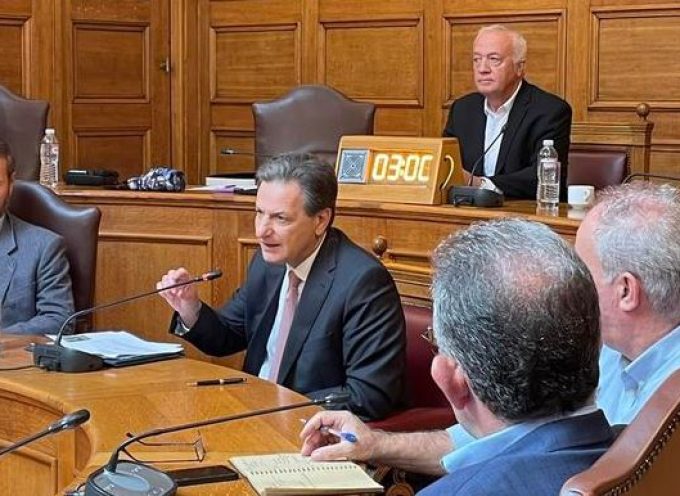 Ο Μάρκος Καφούρος προήδρευσε  στη δεύτερη συνεδρίαση της Ειδικής μόνιμης επιτροπής προστασίας περιβάλλοντος της Βουλής!