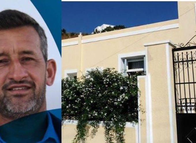 Επίσκεψη Αντιδήμαρχου Α.Λειβαδάρου στο Πτωχοκομείο Θήρας