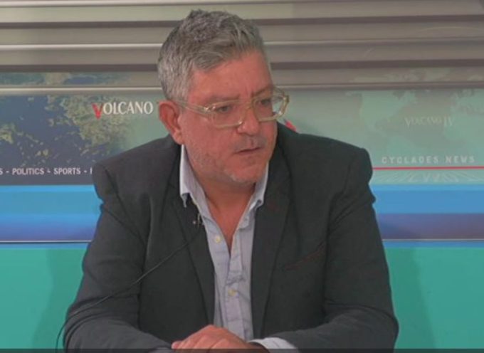 Η συνέντευξη του Προέδρου της ΔΕΥΑΘ Μηνά Καφιέρη στο Volcano tv