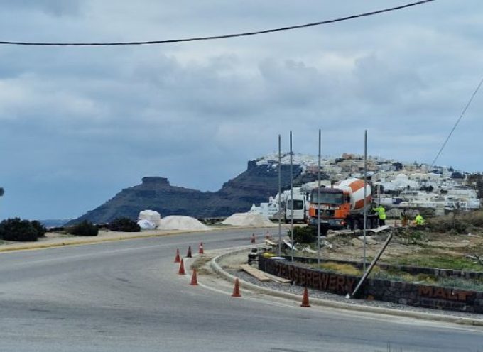 Έναρξη εργασιών βελτίωσης της οδικής ασφάλειας.