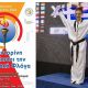 Η Χριστιάννα Φουστέρη Λαμπαδηφόρος της Ολυμπιακής Φλόγας στη Σαντορίνη