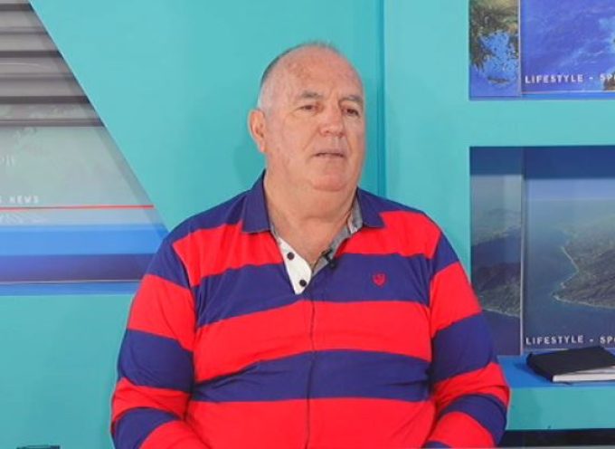 Ο Αντιδήμαρχος Αθλητισμού Πολιτισμού Λευτέρης Τζούρος στο Volcano tv