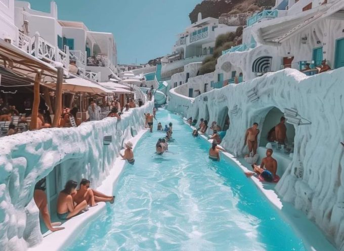 deep fake η δημοσίευση για την Σαντορίνη