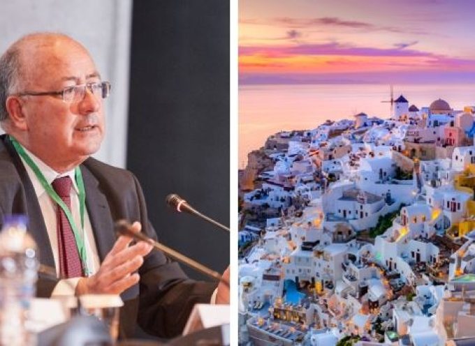 Δήμαρχος Θήρας στην ημερίδα της ΕΛΛΕΤ για τον υπερ-τουρισμό : «οι βελτιωμένες υποδομές θα αμβλύνουν το πρόβλημα της διαχείρισης των τουριστικών ροών