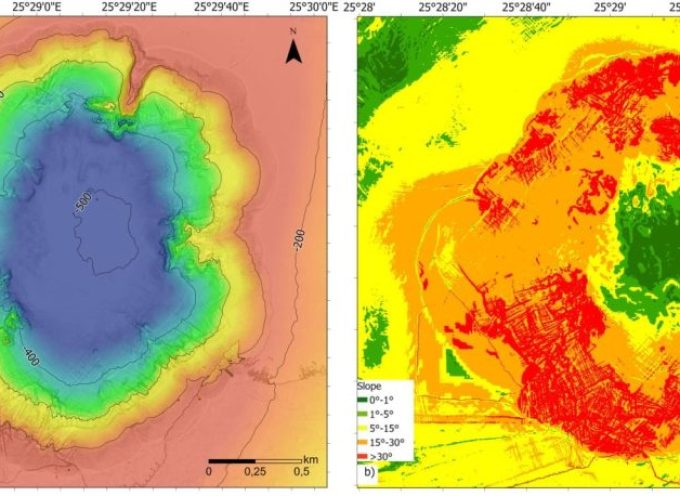 Νέα επιστημονική δημοσίευση για το υποθαλάσσιο ηφαίστειο του Κολούμπου από την υποψ. Διδάκτωρ Anna Katsigera