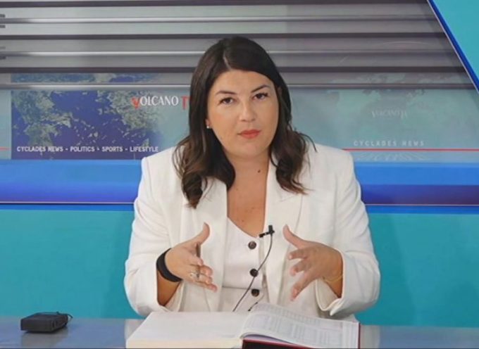 Η ΕΠΑΡΧΟΣ ΘΗΡΑΣ ΣΤΟ ΚΑΝΑΛΙ ΤΗΣ ΣΑΝΤΟΡΙΝΗΣ 9 5 2025