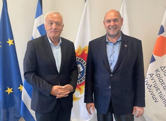 Μ.Καφούρος: Στο Υπουργείο Κλιματικής Κρίσης και Πολιτικής Προστασίας, είχα μια ουσιαστική συνάντηση με τον νέο Γενικό Γραμματέα, Νίκο Παπαευσταθίου.