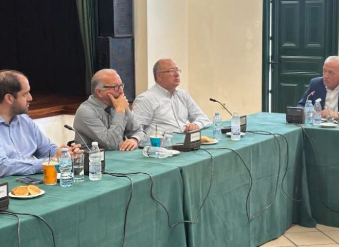 Ο Δήμος Θήρας για την επίσκεψη του Υπουργού Κλιματικής Κρίσης και Πολιτικής Προστασίας Γιάννη Κεφαλογιάννη στο νησί