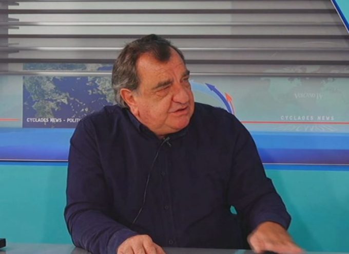 Ο  πρώην Δήμαρχος Αντώνης Σιγάλας στο Volcano tv