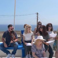 Η Μαρία Πρασίνου στον Αγ.Γεωργιο τον Ξεχρεωτη Ημεροβιγλιου”.