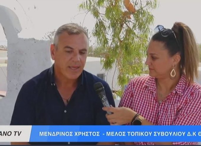 Ο ΧΡΗΣΤΟΣ ΜΕΝΔΡΙΝΟΣ ΓΙΑ ΤΙΣ ΔΙΑΚΟΠΕΣ ΤΗΣ ΔΕΗ