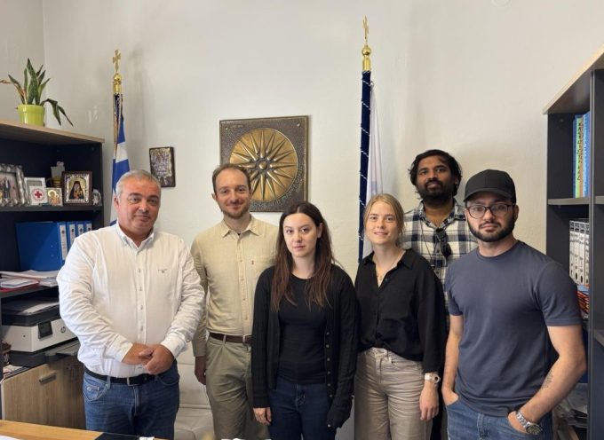 Συνάντηση Αντιδημάρχου Πολιτικής Προστασίας με εξειδικευμένη ομάδα του ερευνητικού προγράμματος MULTI-MAREX