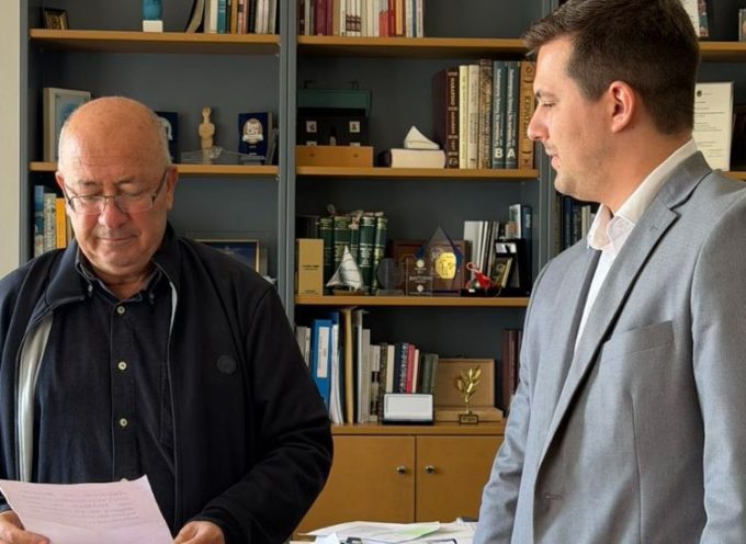 Ορκωμοσία νέου Δημοτικού Συμβούλου Νίκου Ζώτου