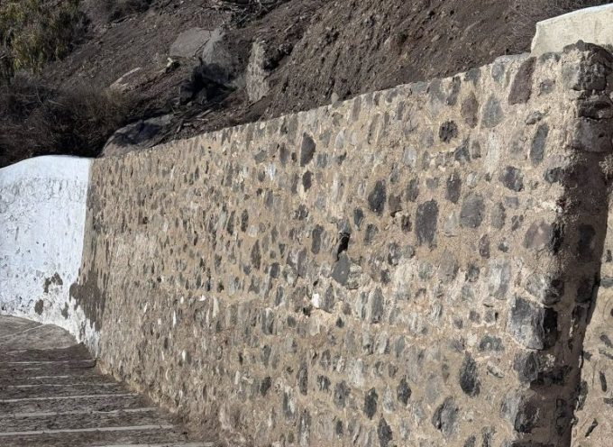 Ο Πρόεδρος της ΔΚ Θήρας για την Κλιμακωτή Σκάλα στον Όρμο Φηρών