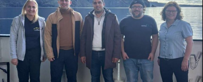 Γ.Μαϊνας: Σήμερα είχαμε την χαρά και την τιμή να επισκεφτούμε και να φιλοξενήθουμε στο ωκεανογράφικο πλοίο Meteor