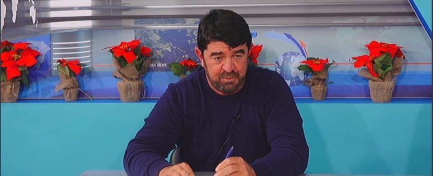 O Αντιδήμαρχος καθαριότητας Γ.Ρούσσος στο Volcano tv