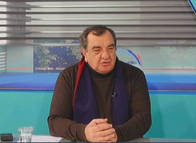 Ο πρώην Δήμαρχος Α.Σιγάλας στο Volcano tv