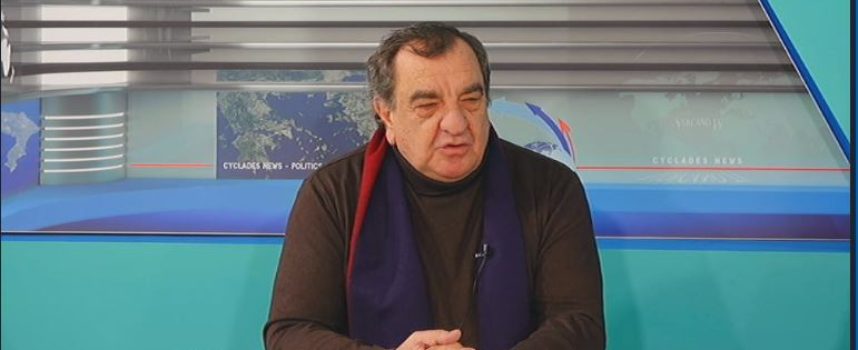 Ο πρώην Δήμαρχος Α.Σιγάλας στο Volcano tv