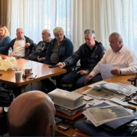 Έκτακτη σύσκεψη Πολιτικής Προστασίας στο γραφείο του Δημάρχου ενόψει των έντονων καιρικών φαινομένων