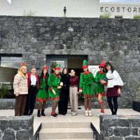 Τα κάλαντα είπαν στην Έπαρχο μαθητές και μαθήτριες από το Δημοτικό Σχολείου Πύργου–Μεγαλοχωρίου