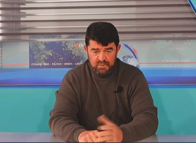 O AΝΤΙΔΗΜΑΡΧΟΣ ΓΙΑΝΝΗΣ ΡΟΥΣΣΟΣ ΣΤΟ VOLCANO TV