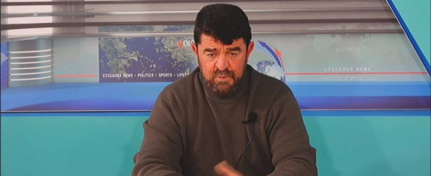 O AΝΤΙΔΗΜΑΡΧΟΣ ΓΙΑΝΝΗΣ ΡΟΥΣΣΟΣ ΣΤΟ VOLCANO TV