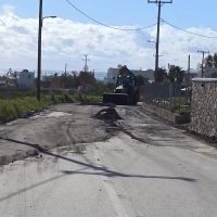 Πρόεδρος Εμπορείου:Συνεχίζουμε το καθάρισμα στους δρόμους και το στρώσιμο στους χωματόδρομους του χωριού μας