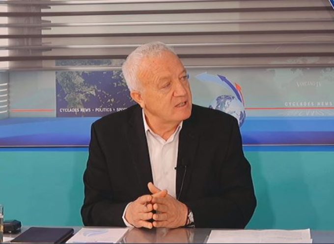 Η συνέντευξη του Βουλευτή Κυκλάδων της ΝΔ Μάρκου Καφούρου στο Volcano tv