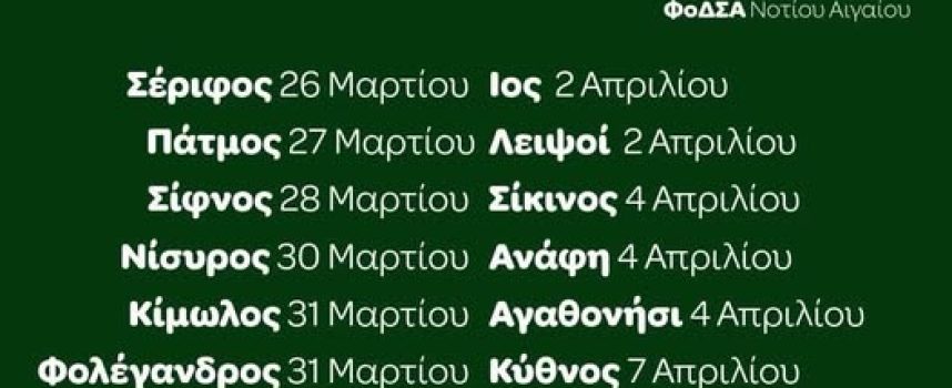 Με στόχο ένα πιο καθαρό και βιώσιμο περιβάλλον για τα νησιά μας, συνεχίζεται η δράση διανομής οικιακών κομποστοποιητών από τον ΦοΔΣΑ Νοτίου Αιγαίου σε συνεργασία με την Περιφέρεια Νοτίου Αιγαίου.