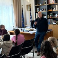 Επίσκεψη Δημοτικού Σχολείου Εμπορείου στο Δημαρχείο με θέμα το περιβάλλον